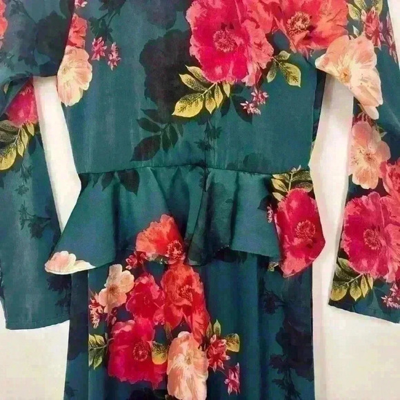 MISA LOS ANGELES Floral Morgan Robe Top Dress romantic feminine - Picture 13 of 15